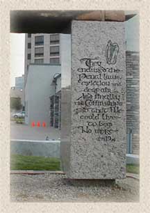 North side of Irish Monument Phoenix, AZ